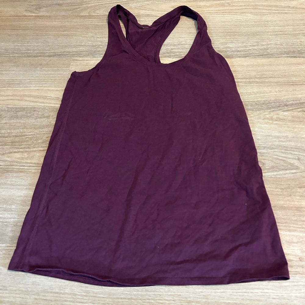 lululemon athletica Deep Burgundy  Tank Top